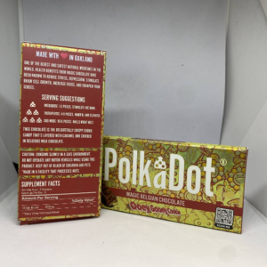 Polka Dot Mushroom Chocolate – Ooey Gooey Cookie