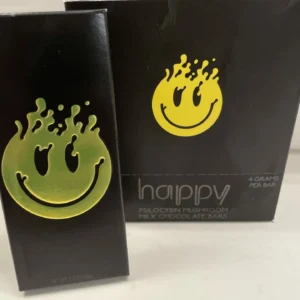 Happy Psilocybin Mushroom Milk Chocolate bar 4g
