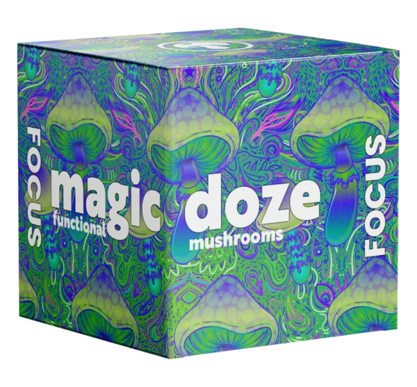 Lion’s Mane Mushroom Gummies with Delta 9 THC (Strawnana) – Magic Doze - Image 2