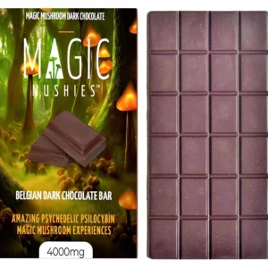 Magic Mushies Belgian Dark Chocolate Bar 4000mg