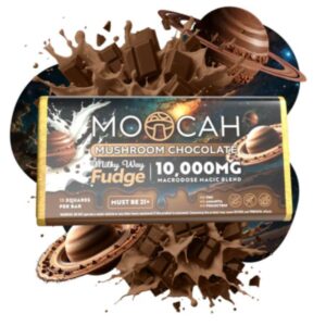 Moocah Milky Way Fudge Magic Mushroom Chocolate Bar