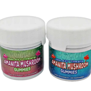 Galaxy Treats Aminata Mushroom Gummies 1050mg 3CT Jar