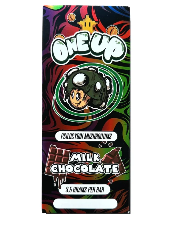 One Up Mushroom Bar – Milk Chocolate