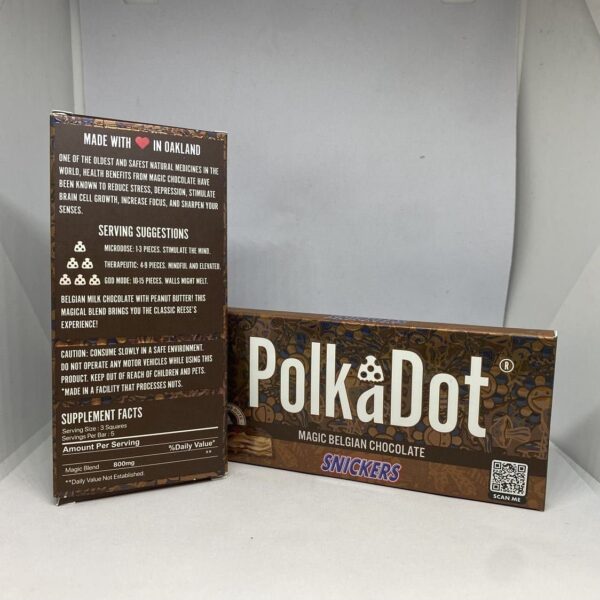 Polkadot Mushroom Chocolate – Snickers