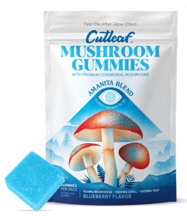 Cutleaf Mushroom Gummies Amanita Blend