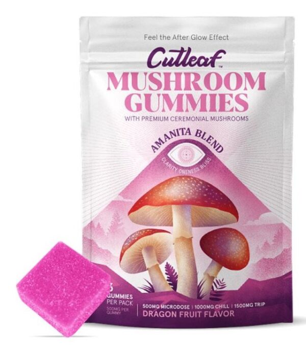 Cutleaf Mushroom Gummies Amanita Blend - Image 3