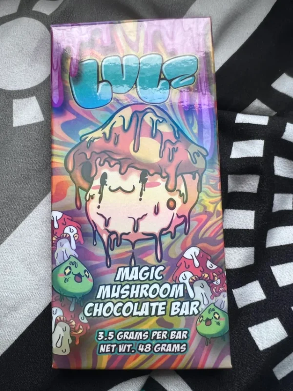 lulz Magic Mushroom Chocolate Bar