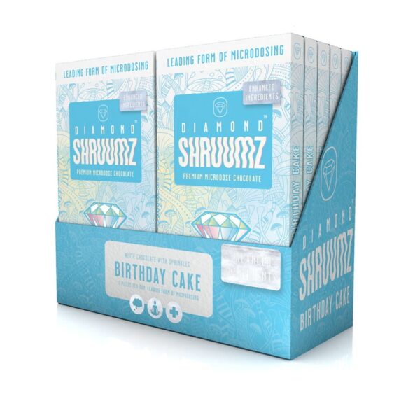 Diamond Shruumz Chocolate Bar – Box 10 Packs