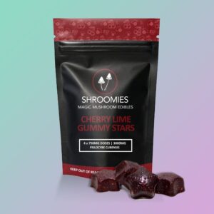 Buy SHROOMIES CHERRY LIME GUMMY STARS – 3000MG Online